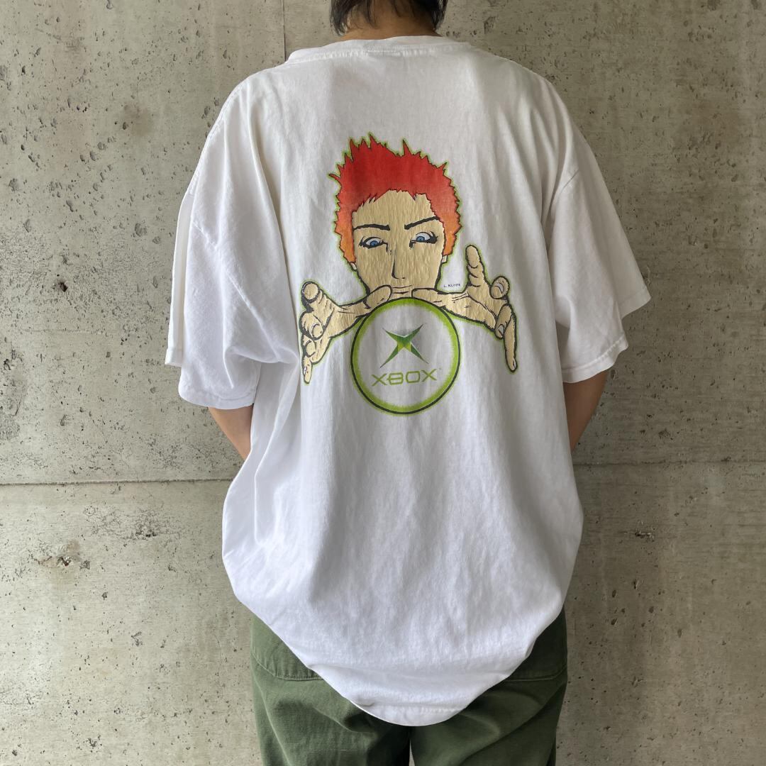 AE7 Tシャツ 00s ゲーム機 XBOX プロモ マイクロソフト ロゴ