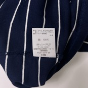 RALPH LAUREN ラルフローレン マリン ボーダー 五分袖 Tシャツ M/ネイビー/半袖/インパクト21