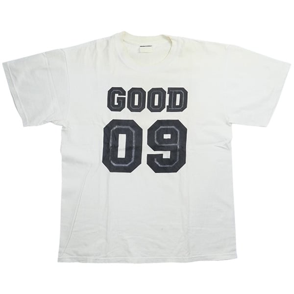 GOODENOUGH グッドイナフ GOOD 09 ロゴＴシャツ 白 Size【フリー