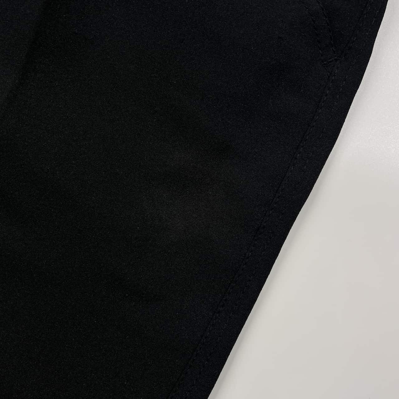 Crocodile クロコダイル センタープレス スラックス パンツ 88/ブラック メンズ