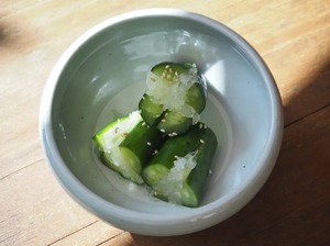 無農薬きゅうりのはさみキムチ(オイソバギ)