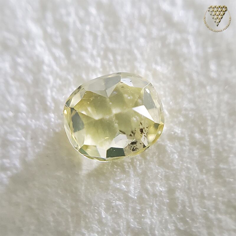 0.211 ct Fancy Brownish Yellow SI2 CGL 天然 イエロー ダイヤモンド 