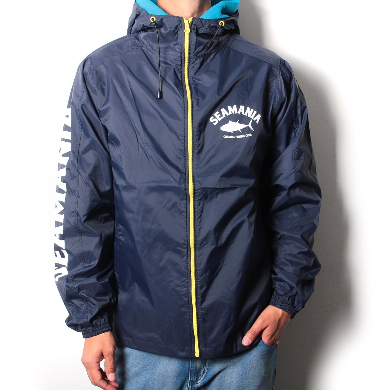 BASSMANIA ナイロンジャケット ブラック アウター | bassmania.jp