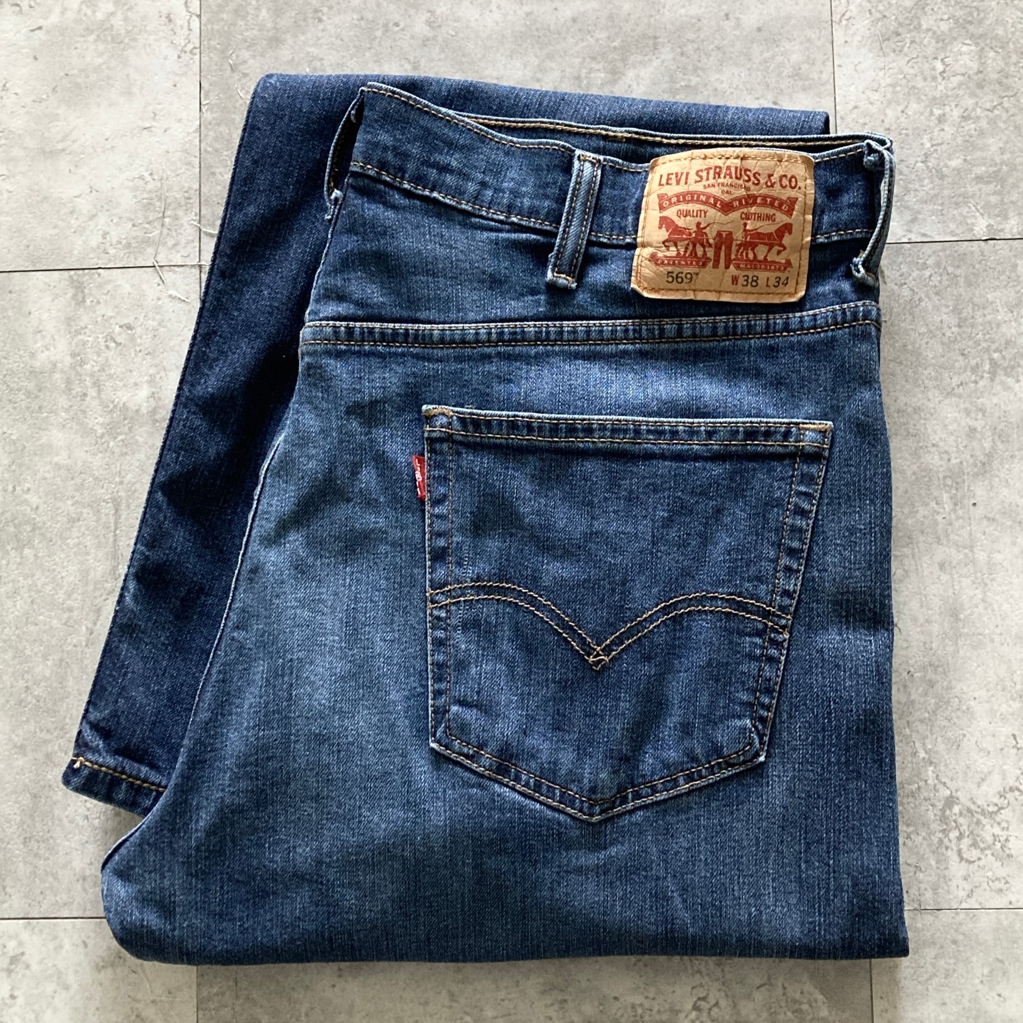 W32 L32】 US.Levis 501 リーバイス USA製 アメリカ製 レザーパッチ