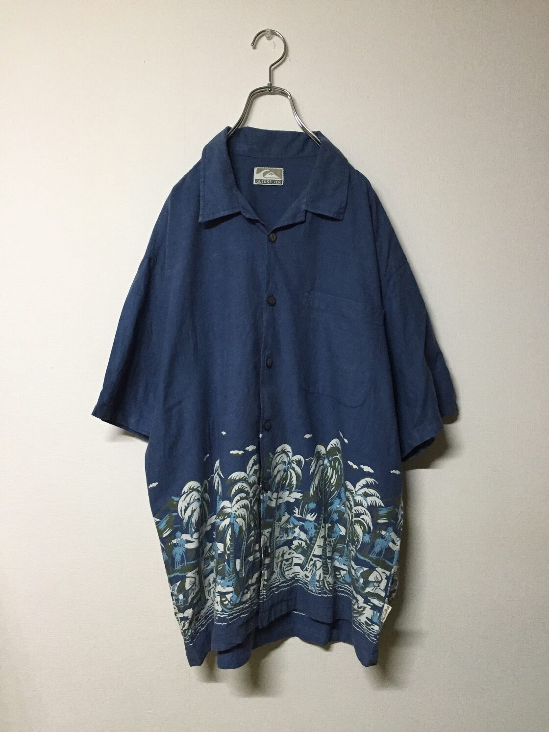 総柄 アロハシャツ 半袖 ヤシの木柄 ホリゾナルパターン | PAY ID