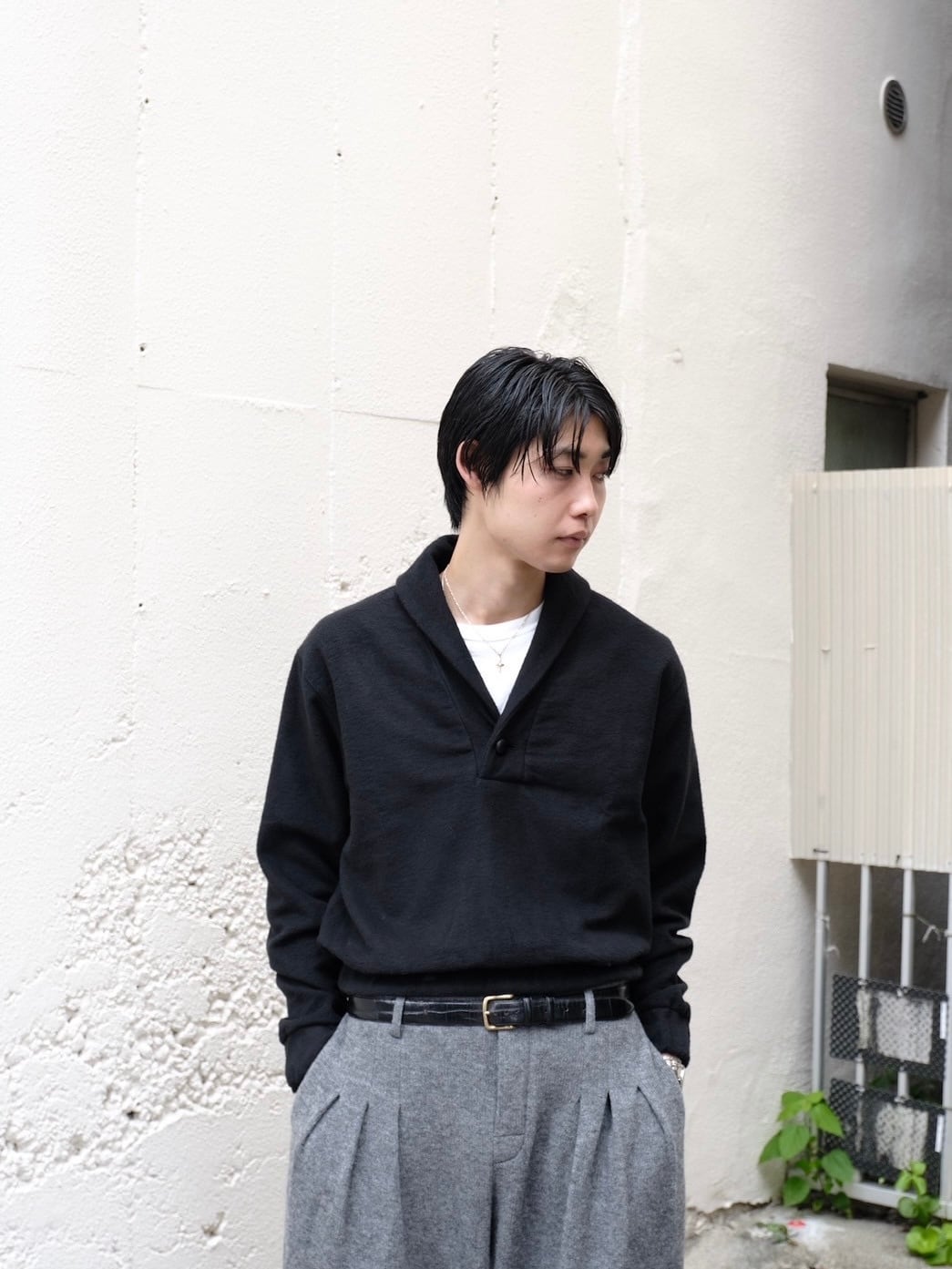 SOSHIOTSUKI×Lieu ENDING CUTTER SHIRTS SOSHIOTSUKI ENDING CUTTER SHIRTS S20SSSH01C | IAAAM ONLINE STORE