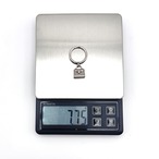 HERMES エルメス ケリー アミュレット リング SV925 12号 7.7g シルバー