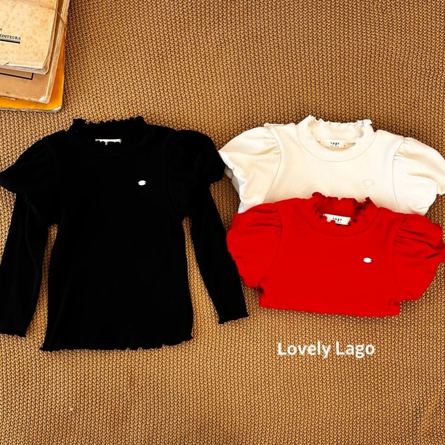 【取寄】lago｜love balloon T｜ラブバルーンT｜S-JS｜kids&jr｜25 winter