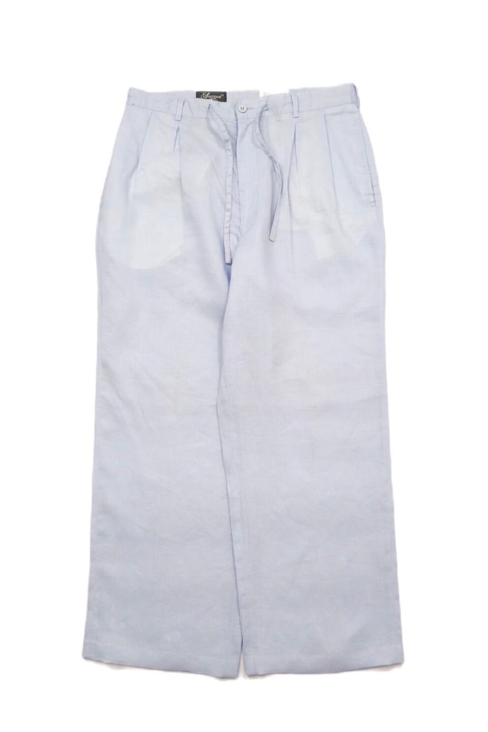 USED 00s linen wide easy pants