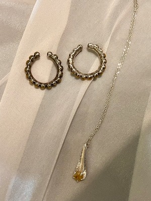 Datura necklace rutile quartz