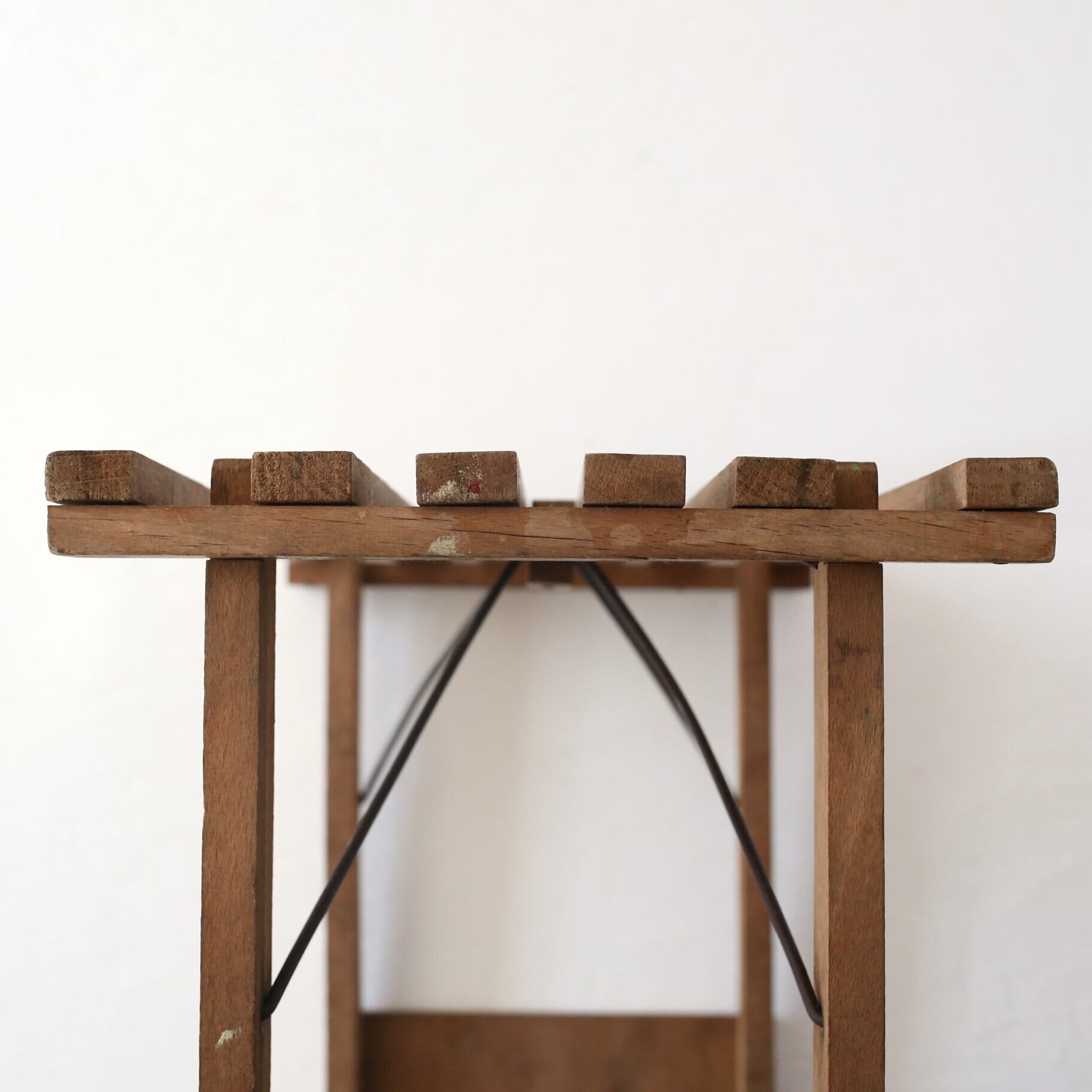 フランス アンティーク ヴィンテージ 折り畳み椅子 フォールディング