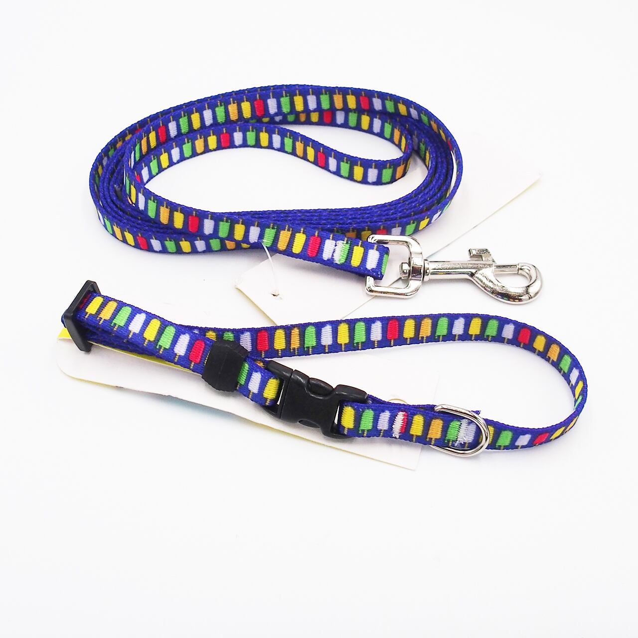 Popsicles 首輪＋リードセット XSサイズ - Yellow Dog Design