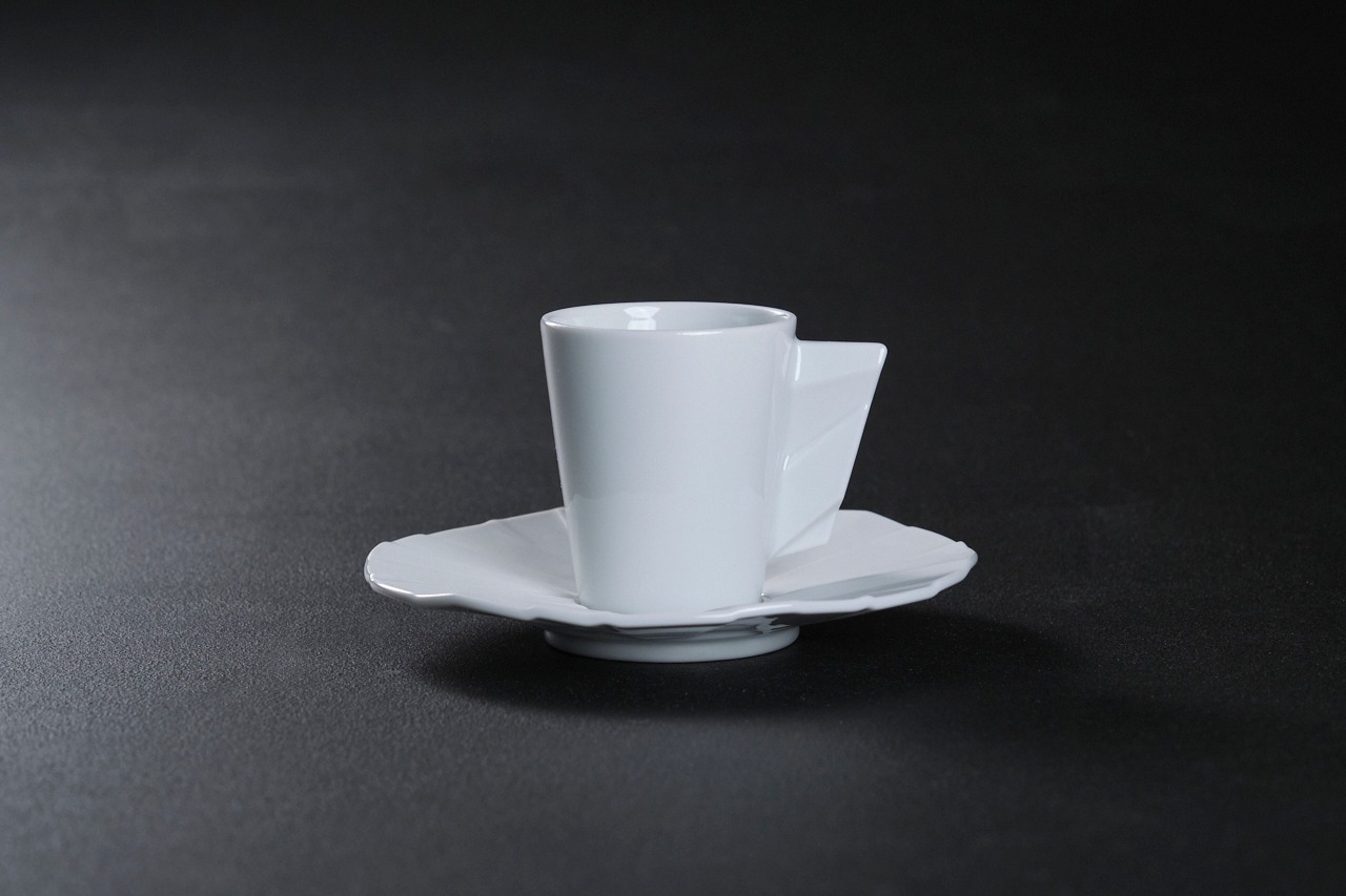 Vista Alegre マトリックス コーヒーカップ＆ソーサー