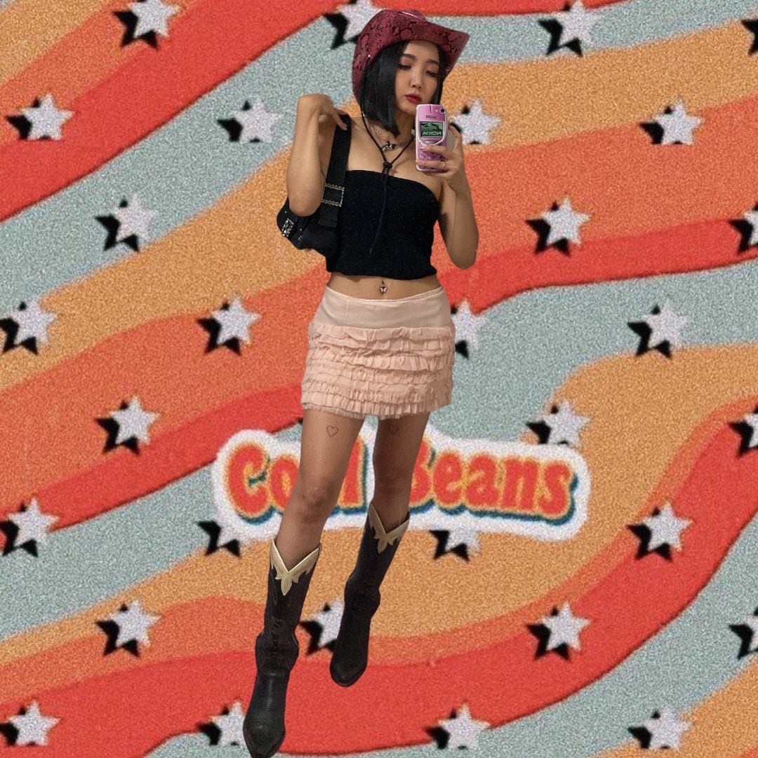 J-Y2K archive Feminine Western vibes 