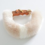 即納 Eco fur pompom ベージュ