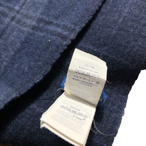 POLO RALPH LAUREN wool scarf Made in Italy