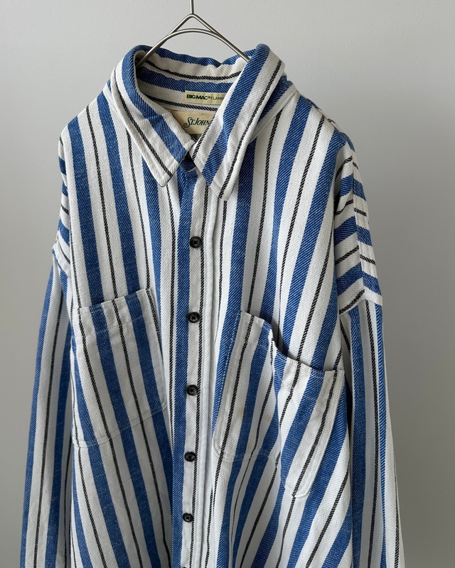 -ST JOHN'S BAY- Vintage 80-90s Heavy Flannel Shirt