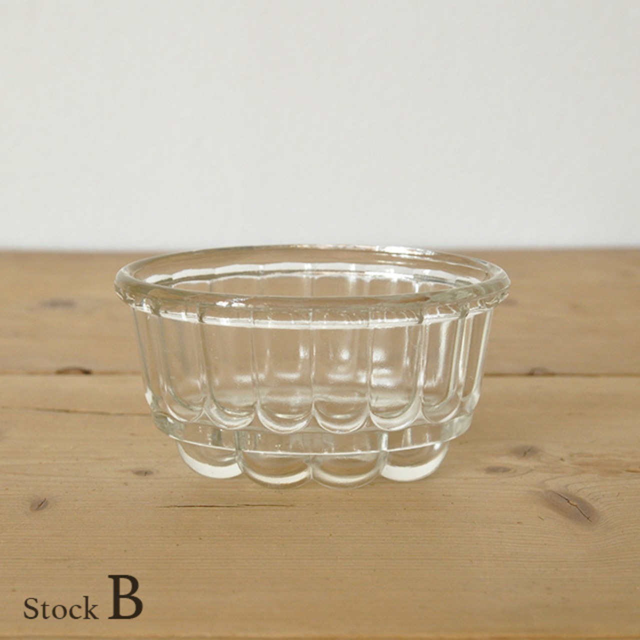 Glass Jelly Mold【B】 / ポタリー ゼリー モールド / 1911-0071B