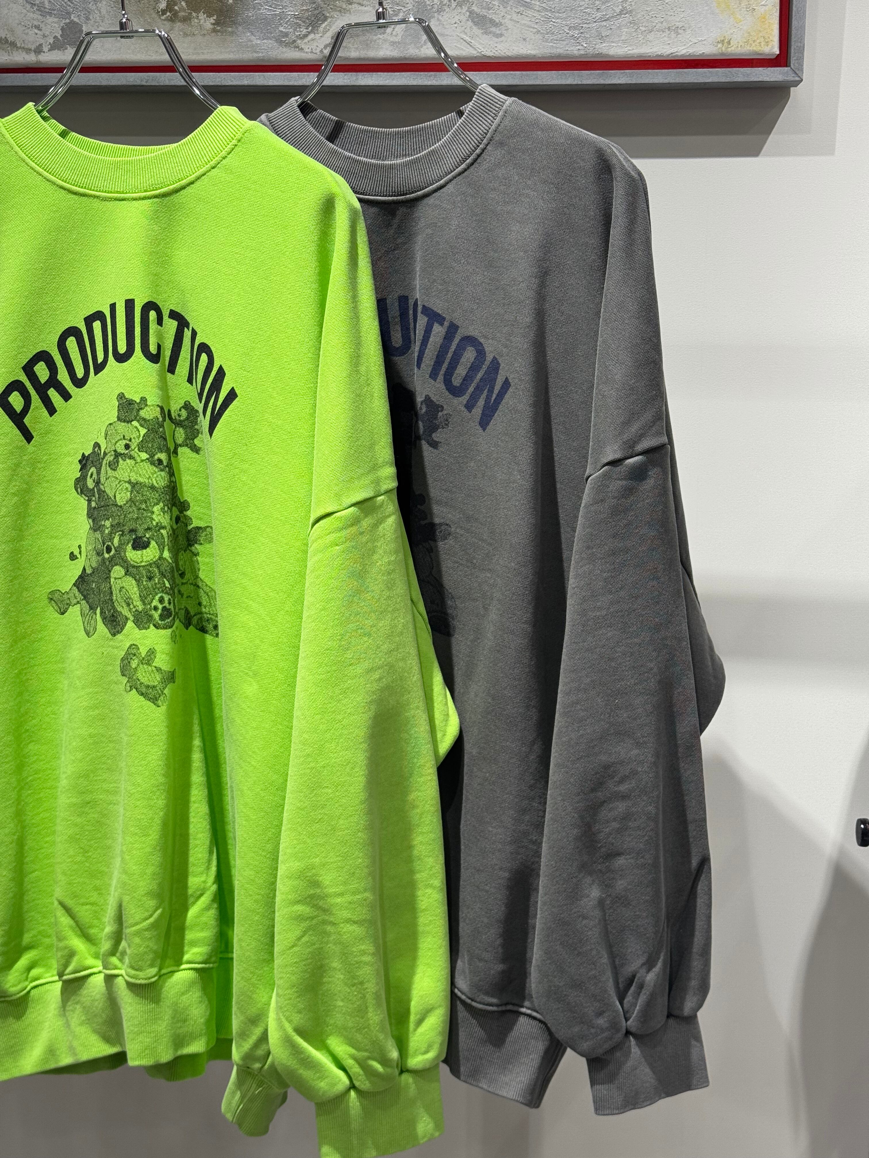 teddy bear print sweat