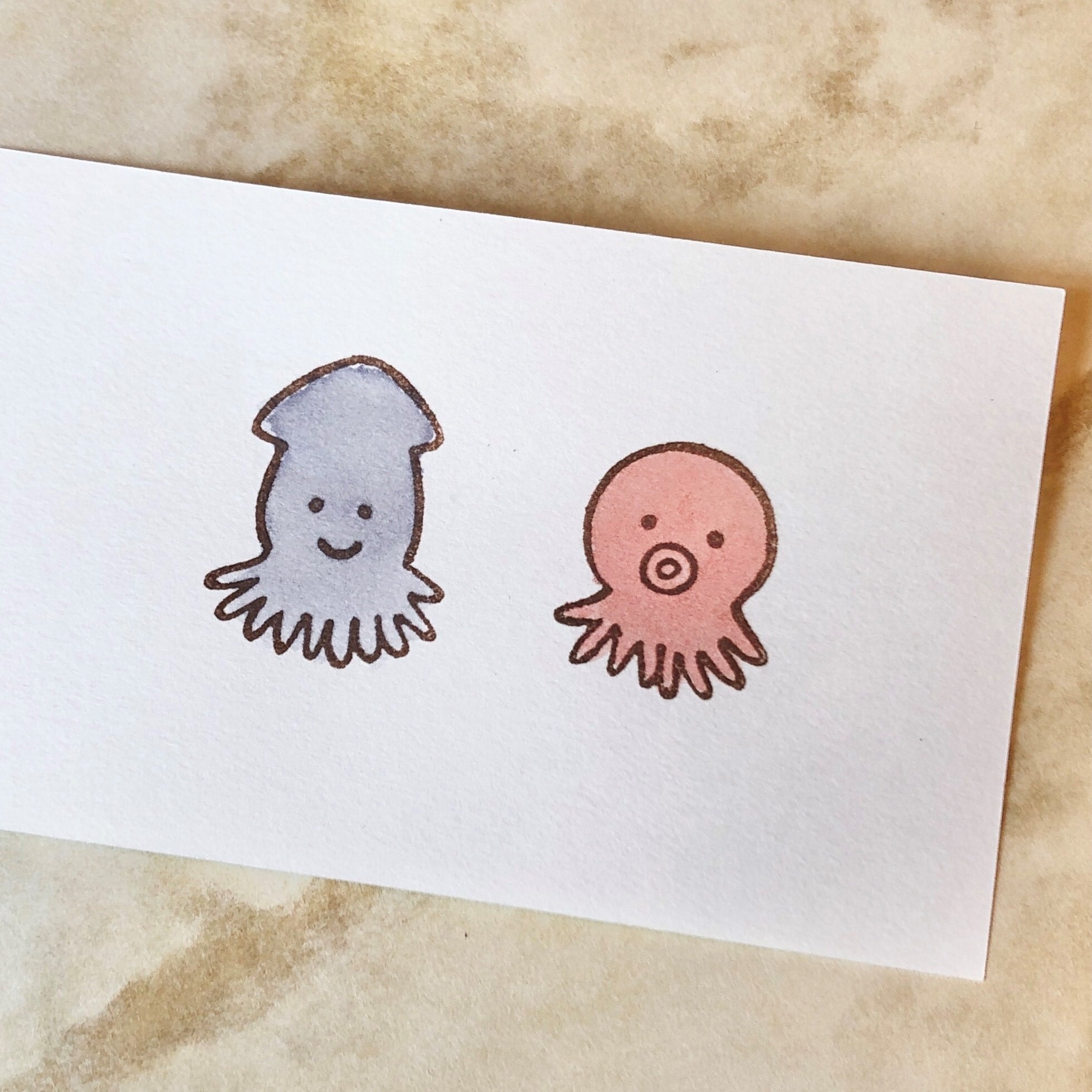 消しゴムはんこ たこ | ペンネジューク
