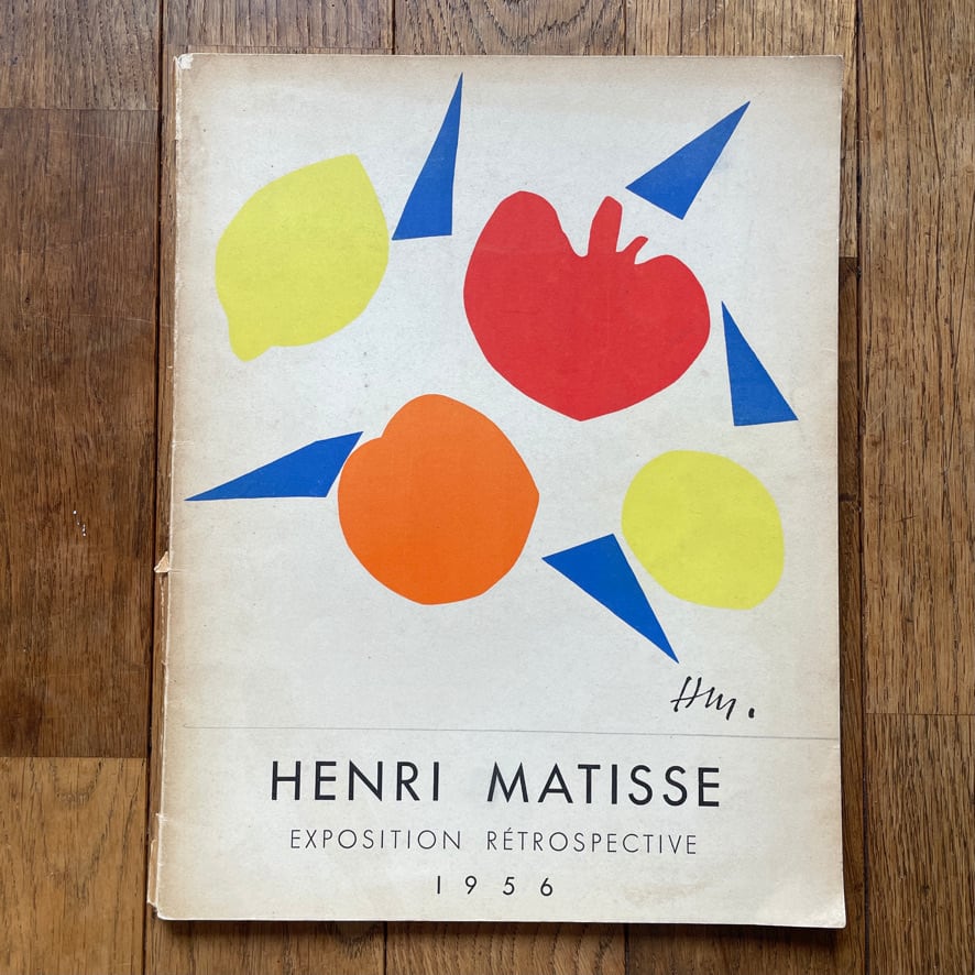 【絶版洋古書】マティス　Henri Matisse RÉTROSPECTIVE　MUSÉE NATIONAL D'ART MODERNE 1956　 [310194099]