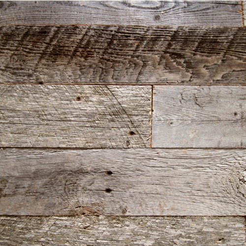 Reclaimed Slice  -Silver Gray-