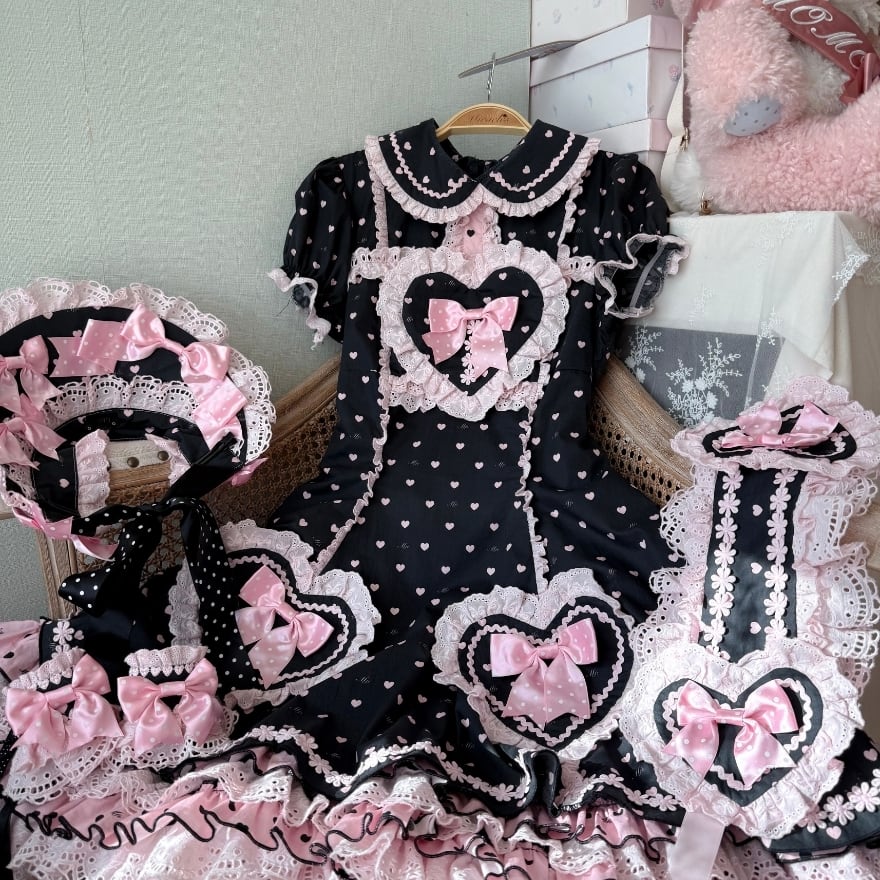 受注予約商品 】SEASONZ 夢かわいい ワンピース 水玉 フリル 甘め 量産