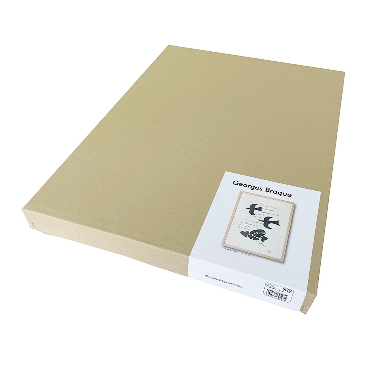 額縁付き] ジョルジュ・ブラック「LA RENAISSANCE…, 1917/47」アート