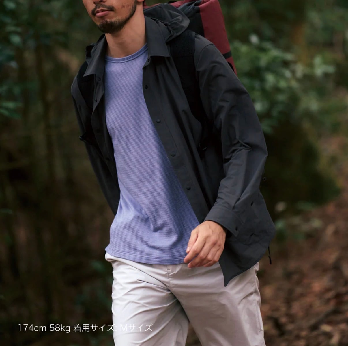 STATIC ALL ELEVATION L/S SHIRT オールエレベーションロングスリーブ