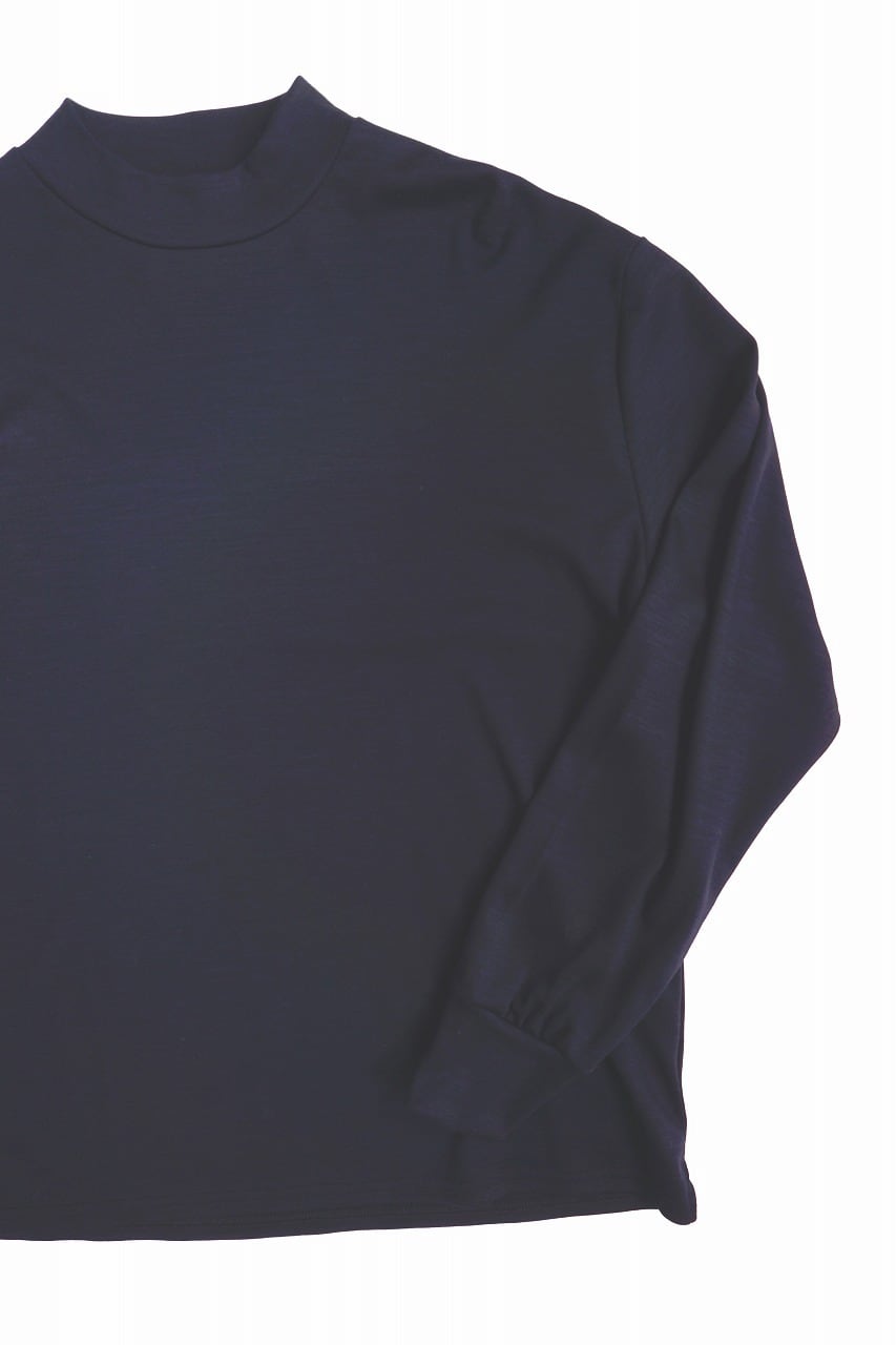 Super 120's Merino Mock Neck