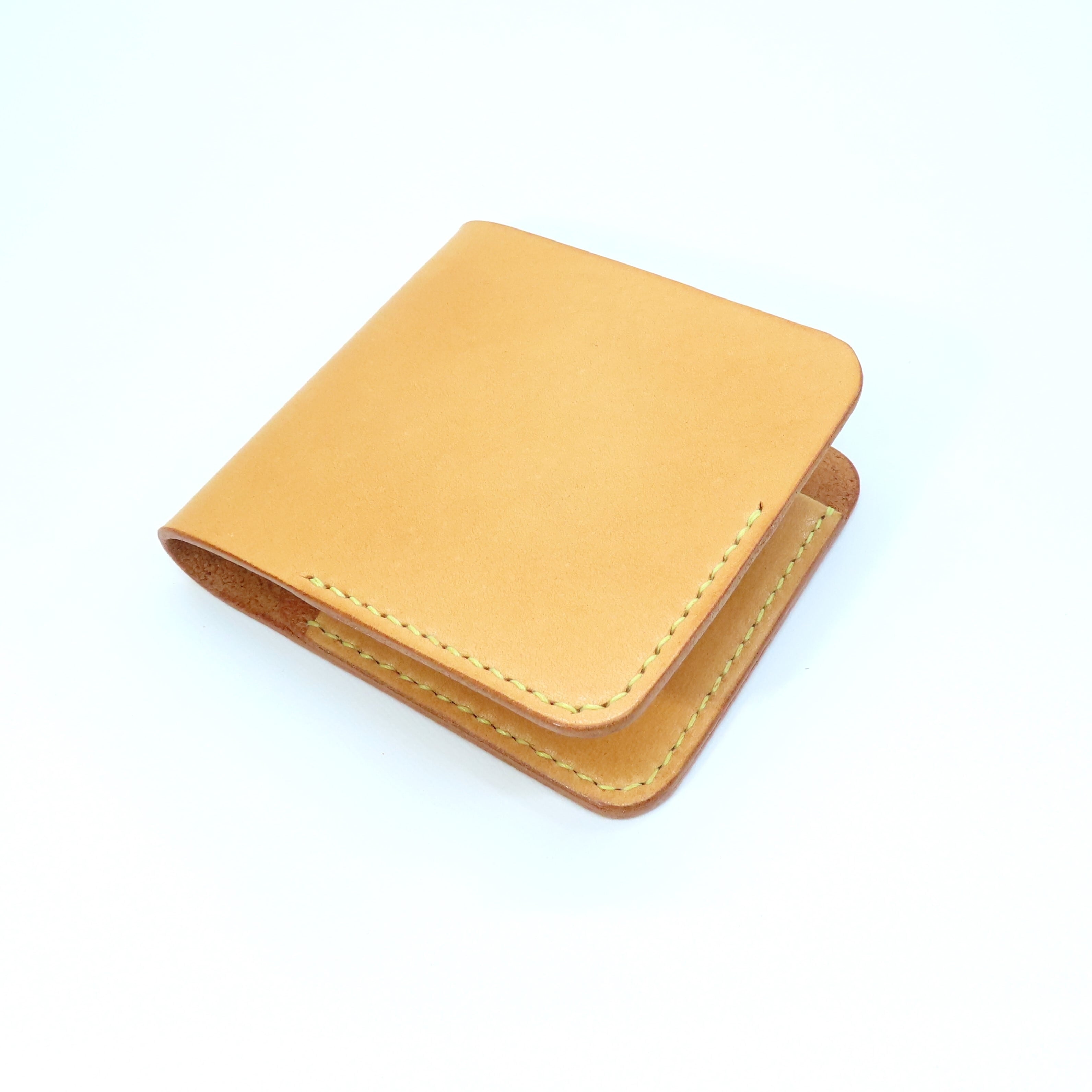 ハンドメイド　牛ヌメ革　マネークリップウォレット ハンドメイド 牛ヌメ革 マネークリップウォレット 牛ヌメ革