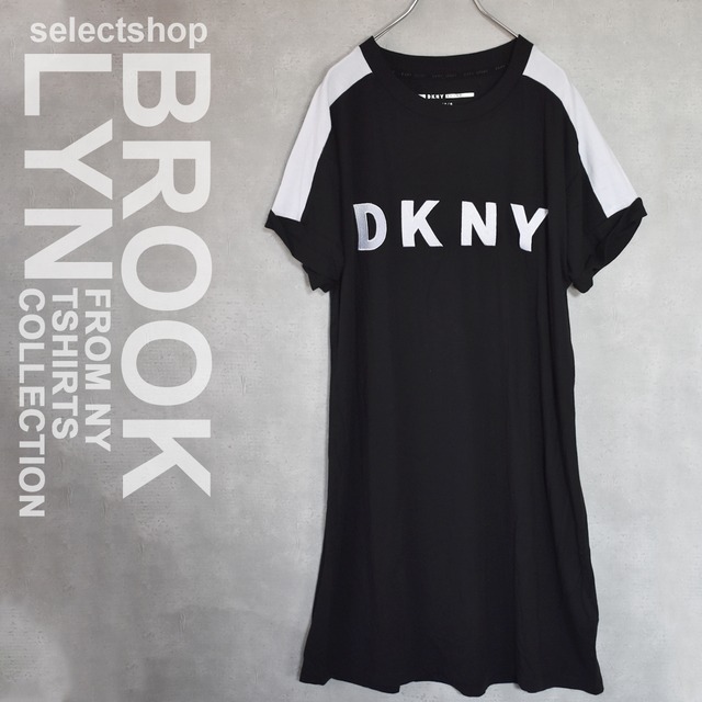 NY直輸入【DKNY ロゴワンピ】