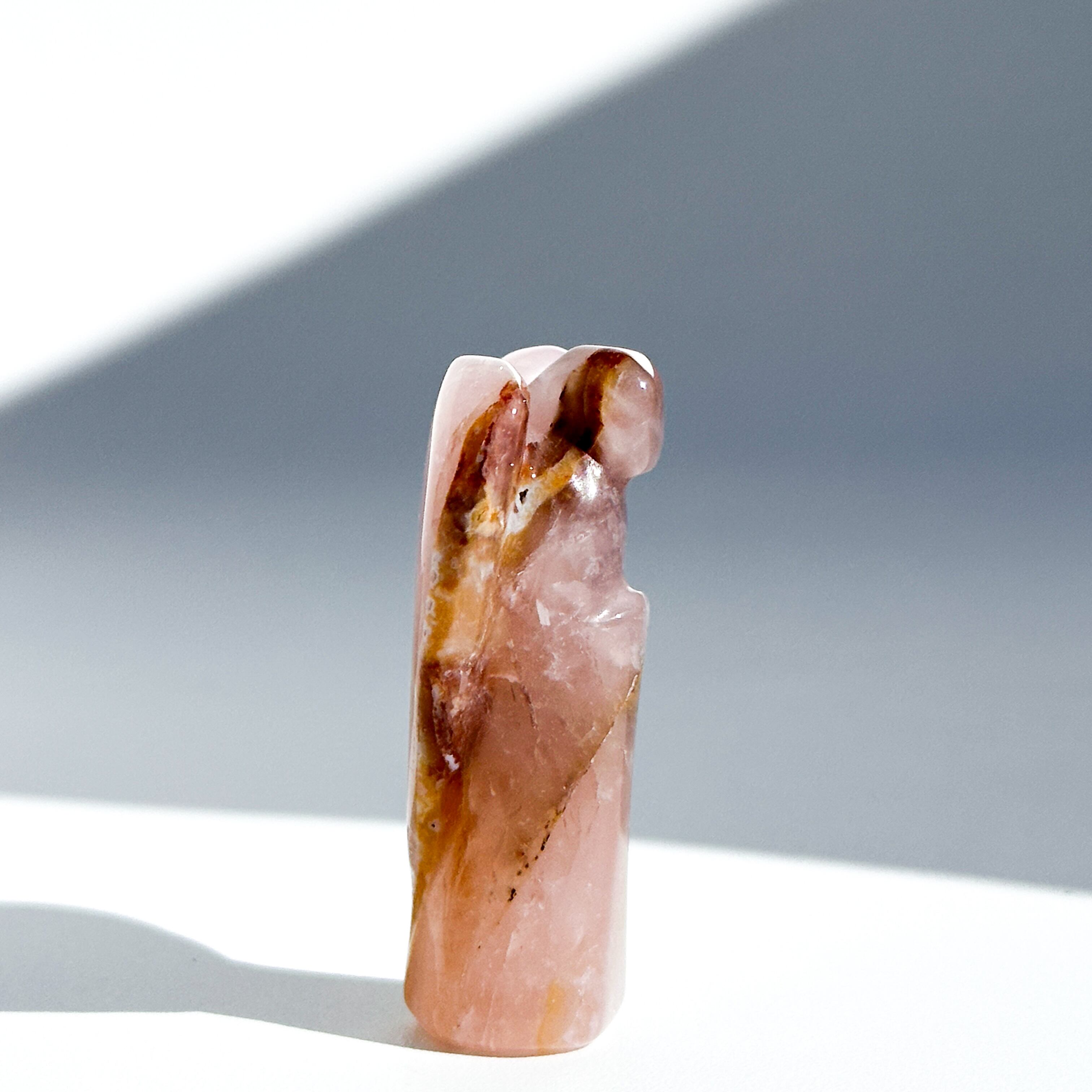 ゴールデンヒーラー×ローズクォーツ ミディアムエンジェル 12◇ Golden