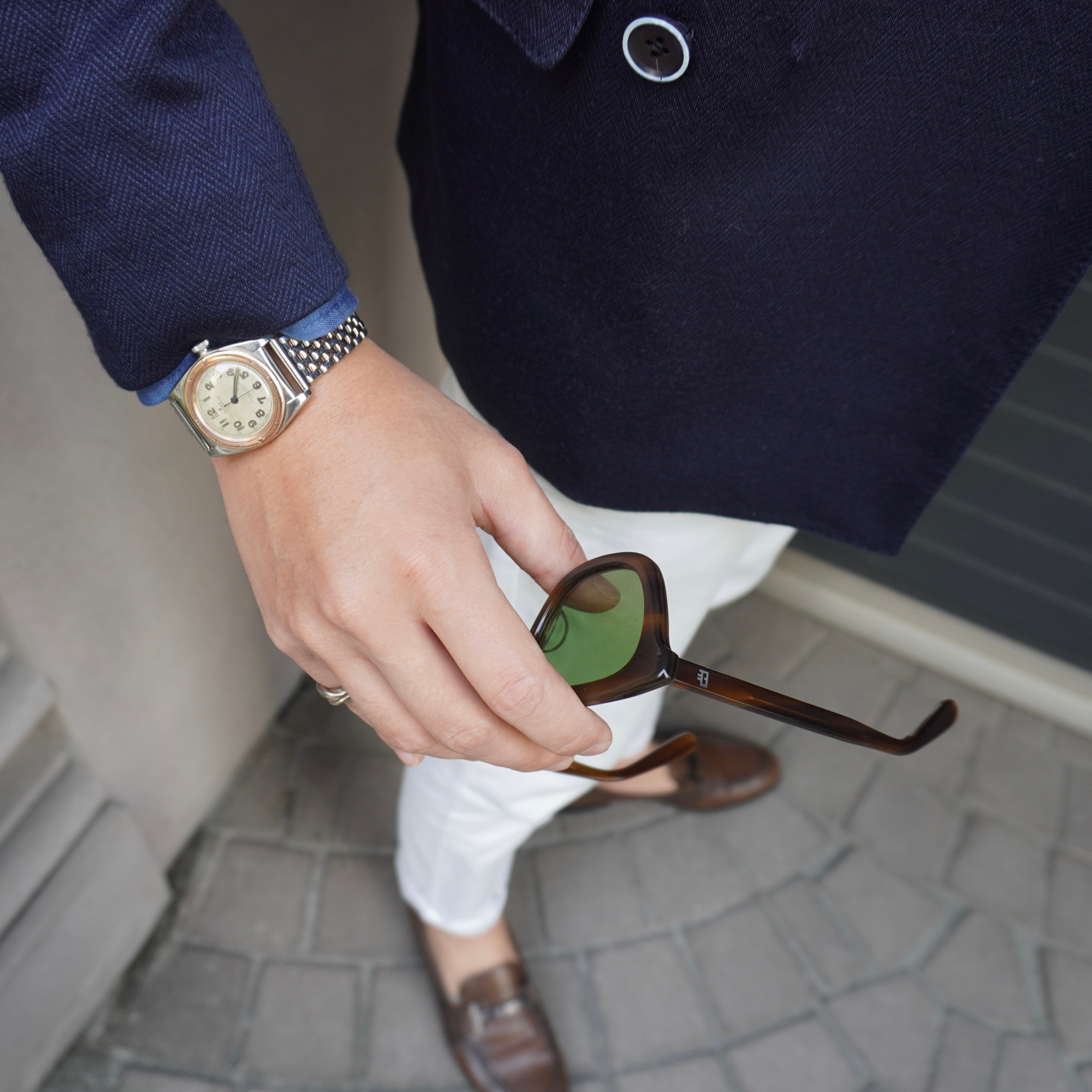 即日発送】Square Eyewear/Brown×Green | EUROKENVY®︎