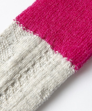 TRICOTÉ / cable wool socks