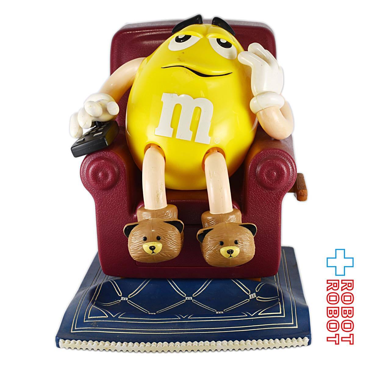 M&M's ディスペンサー イエロー LA-Z-BOY ソファー M&M's ディスペンサー イエロー LA-Z-BOY ソファー