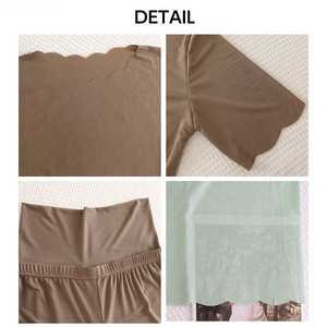 ルームウェア レディース 夏 韓国 セットアップ 半袖 パジャマ 上下セット ワイド パンツ 2点セット 冷感タッチ とろみ ハイウエスト お腹カバー メロウ 部屋着 寝間着 リラックス ワンマイル ウェア [LS-CGZ035]