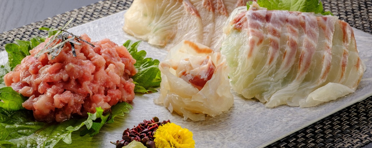 鯛スライスとたたき(ネギトロ)のセット計800g