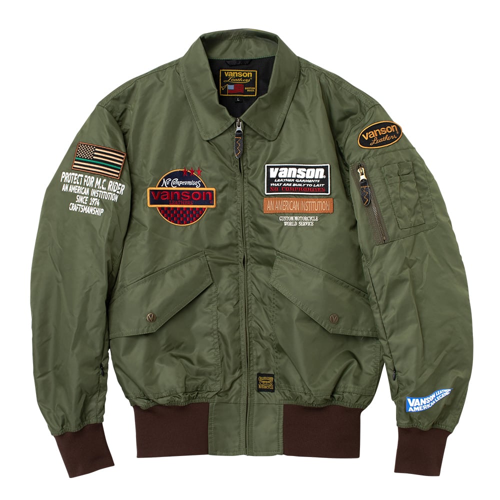 VS26106S フライトジャケット | vansonleathers