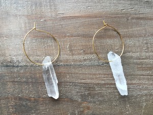 Crystal hoops