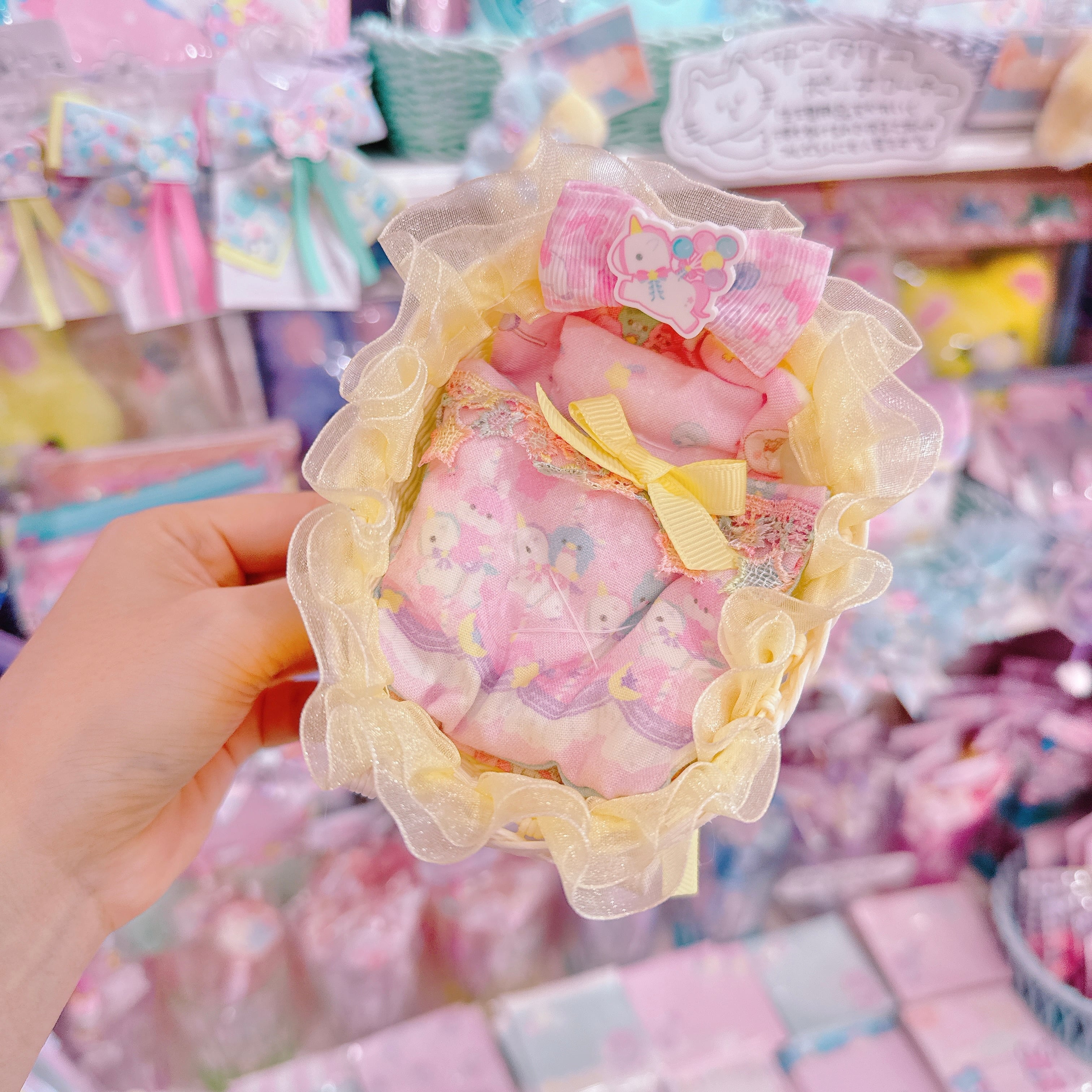 【M5】15-4ミニゆりかご（8cmドール用）