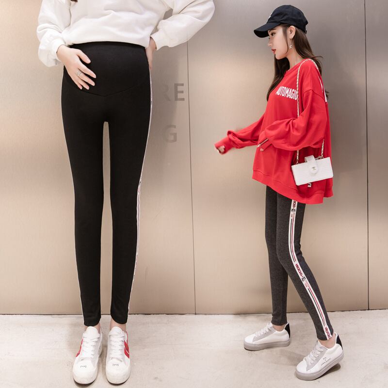 【新作】【送料無料】 マタニティウェア2019春秋オールマッチ新しい外部妊娠中のベリーリフトパンツファッショナブルな9ポイントのトレンディなマタニティパンツ-アリババ スプリング 春物 オータム 秋物 expec233881797165