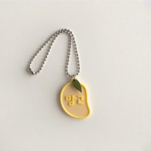 【予約】[ Snugroo ] Pet Necklace Surgical｜Mango（季節限定）