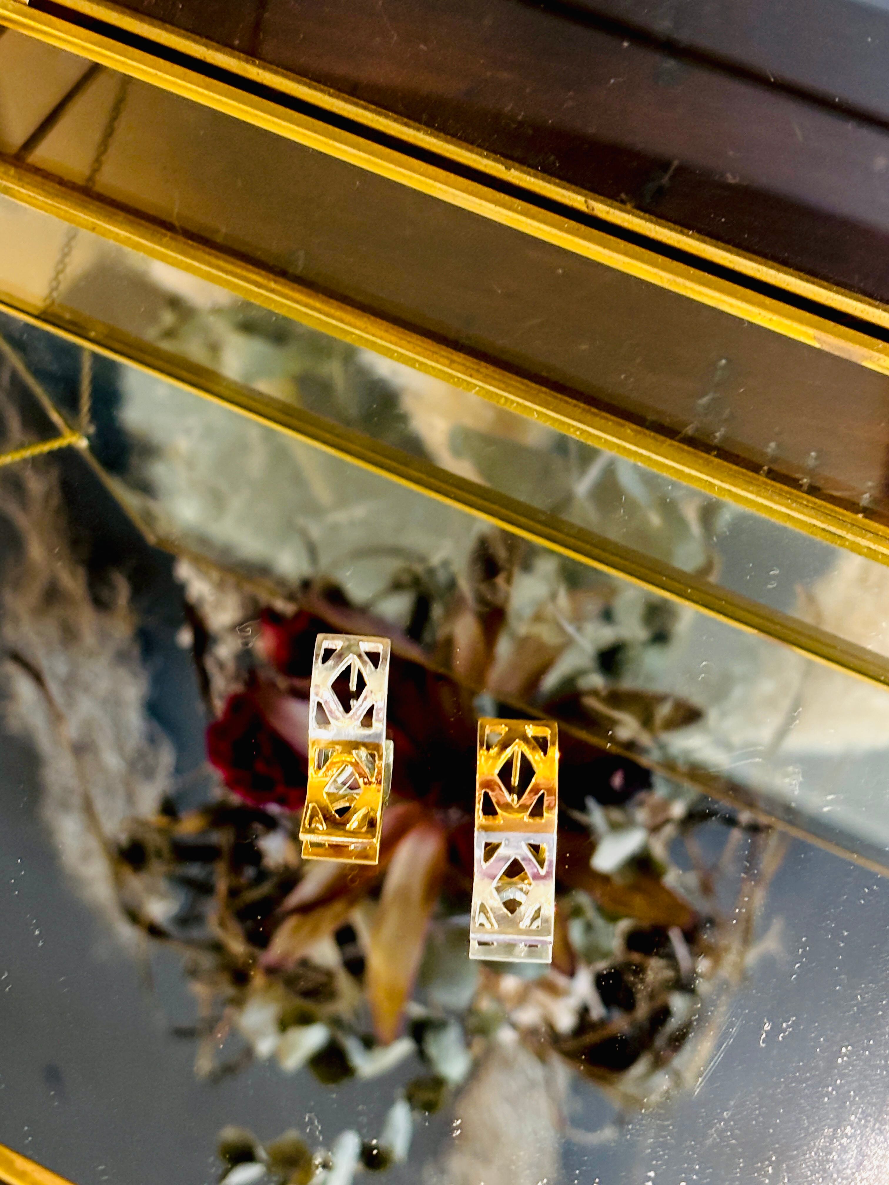 花ブロックピアス・KAFU