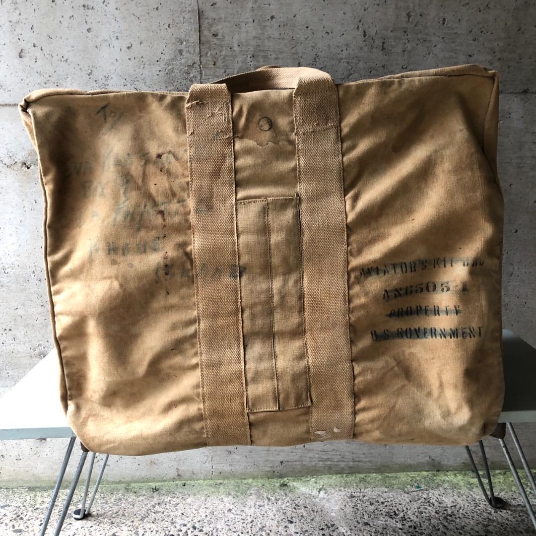 バッグ USAF 40s KIT BAG 40s AVIATOR KIT BAG - MATIN, VINTAGE OUTFITTERS ビンテージ