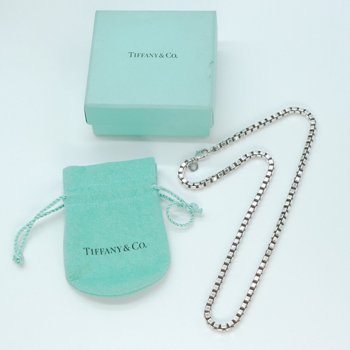 TIFFANY & Co. ティファニー ベネチアンリンクチェーンネックスレス