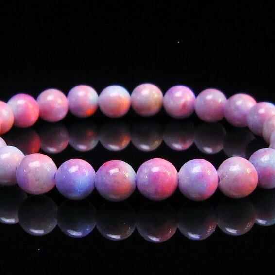 ハックマナイト ブレスレット 8mm 一点物 メール便可 111-49436