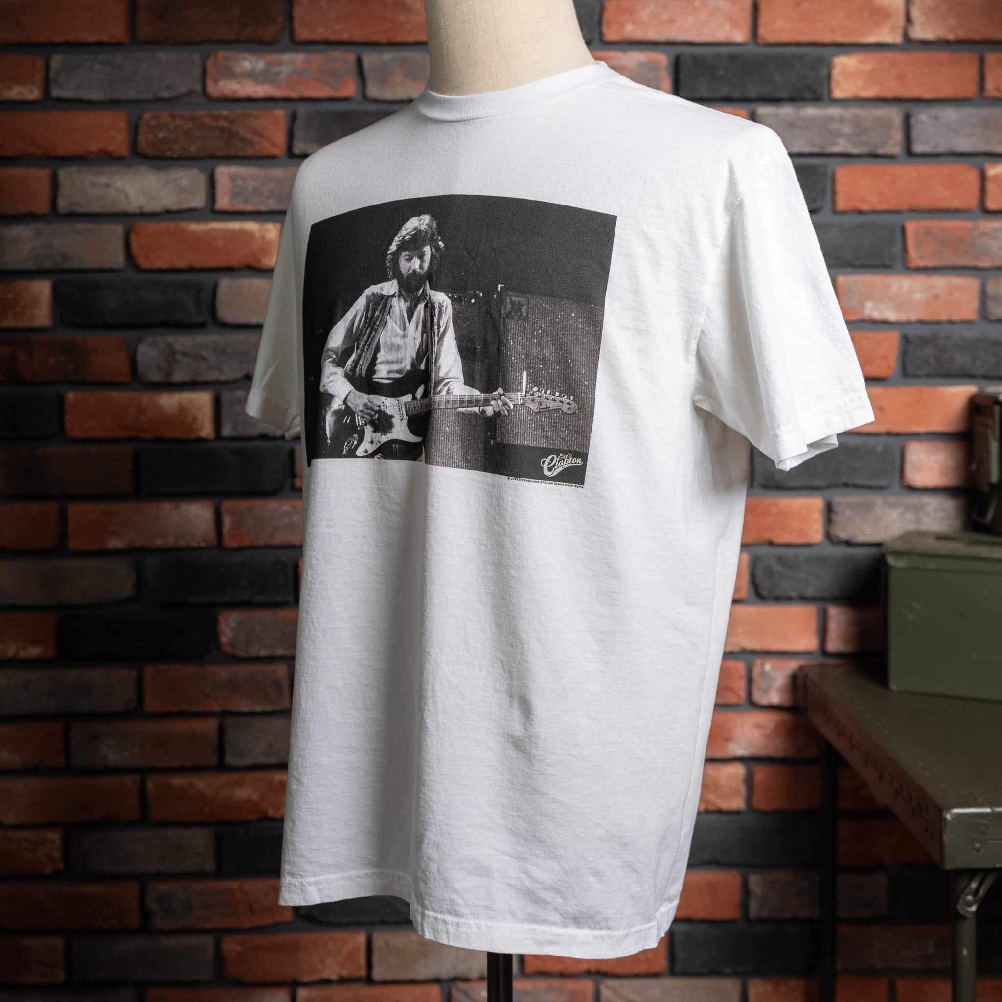THRIFTY LOOK】ERIC CLAPTON TEE 新品 ユーズド加工 L XL エリック