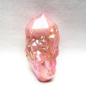 オーラクリスタル 原石 ローズピンク エレスチャル オーラ水晶 一点物 171-8627