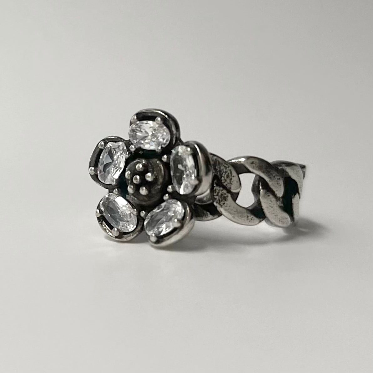 Silver925 Vintage Bijou Flower Ring | Not On Sale -small items for 